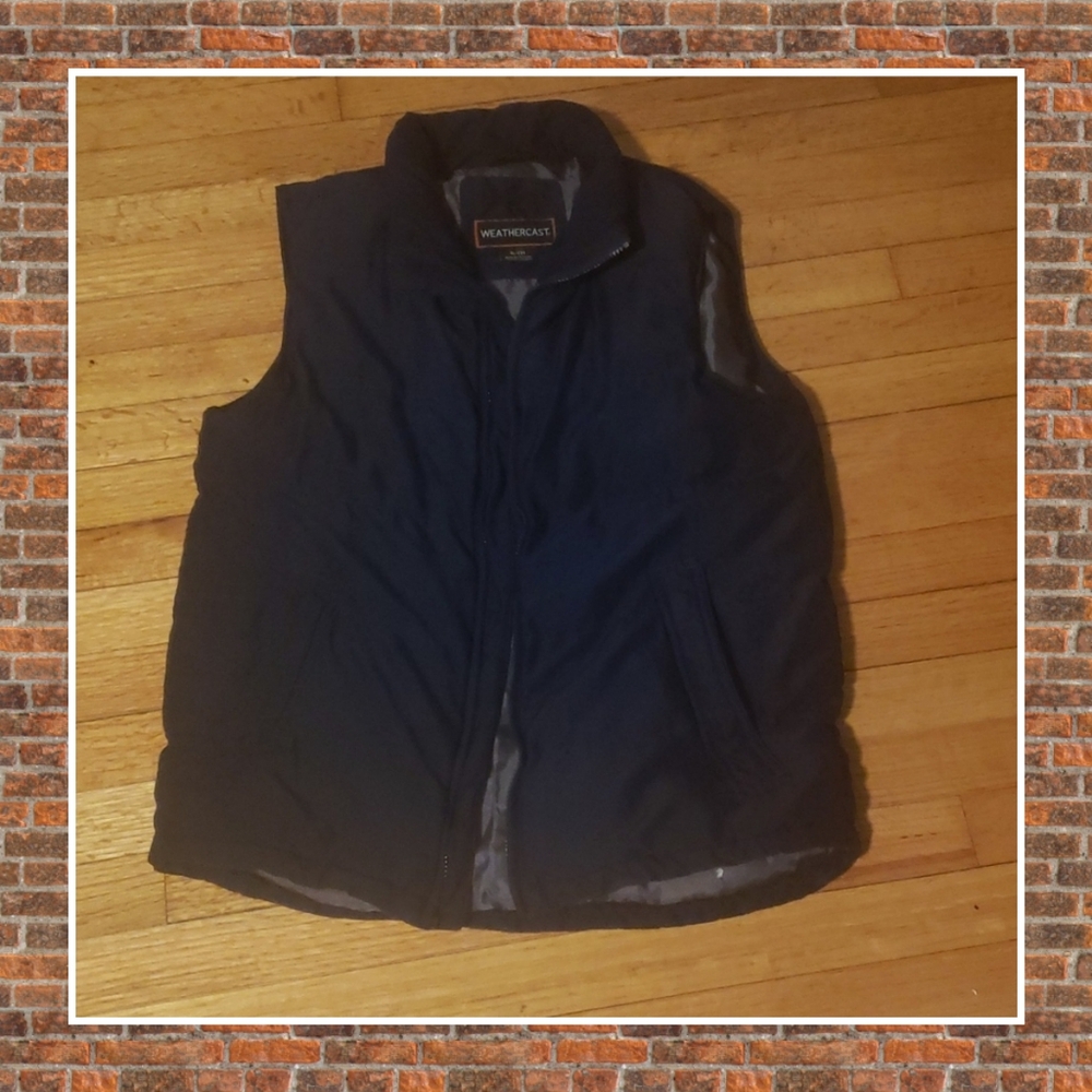 Mens weathercast vest size small